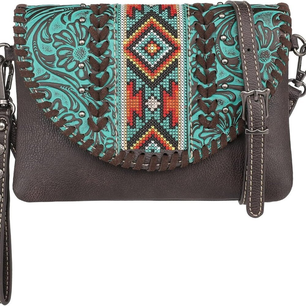 Crossbody Bags For Women Western Clutch Purses Cross Body Bag With Removable